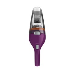 BLACKDECKER DustBuster NVC115W Vacuum Cleaner 8W - Powerful & Compact 0.385L - Eggplant Color - Perfect for Quick Cleanups!